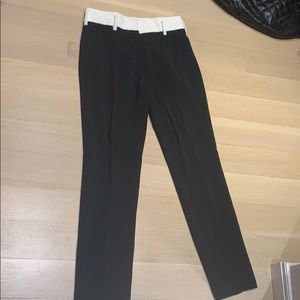 Narciso Rodriguez Black and white pants